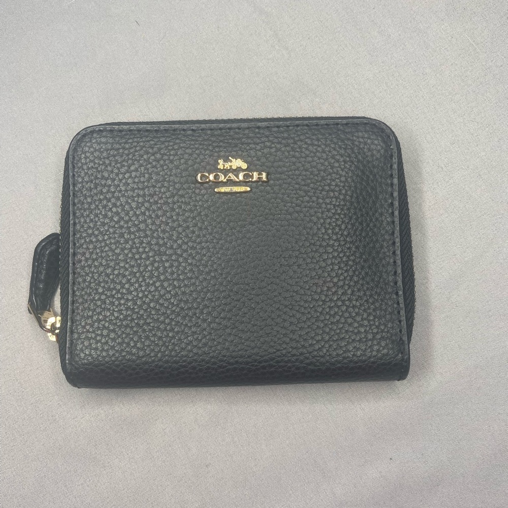 Coach Zip Around Mini Wallet